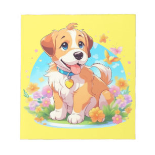 Bloc-note Chien chiot mignon