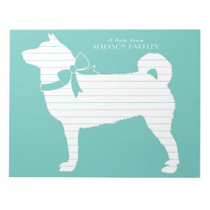 Bloc-note Chien chiot Shiba Inu