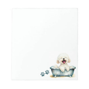 Bloc-note Chien de Bichon Frise