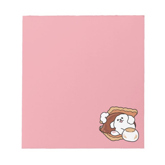 Bloc-note Chien drôle et design S'more – Pun pour amateur de (Devant)