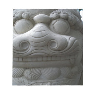 Bloc-note Chien Foo Chinois