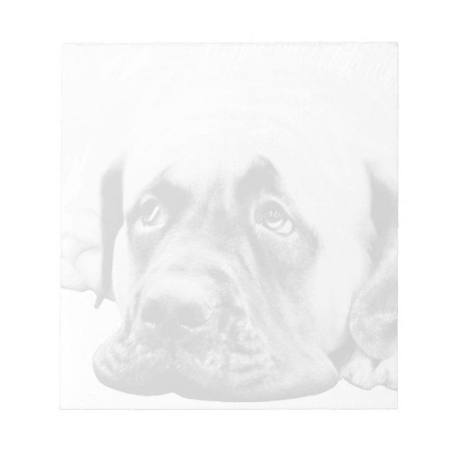 Bloc-note Chien mignon Mastiff (Devant)