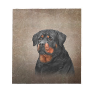 Bloc-note Chien Rottweiler