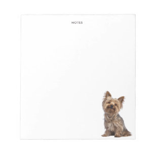 Bloc-note Chien Yorkshire Terrier Mignon Nom Personnalisé