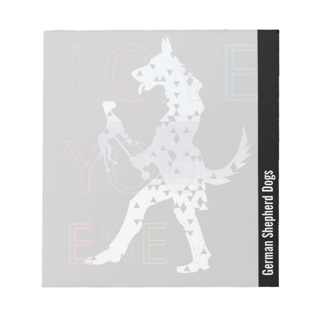 Bloc-note Chiens de berger allemands (Devant)