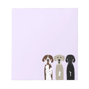 Bloc-note Chiens géants