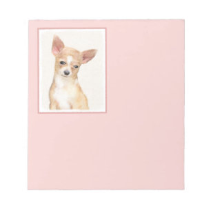 Bloc-note Chihuahua Peinture - Cute Original Chien Art