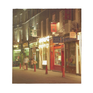 Bloc-note Chinatown, Soho, Londres, Angleterre, Royaume-Uni