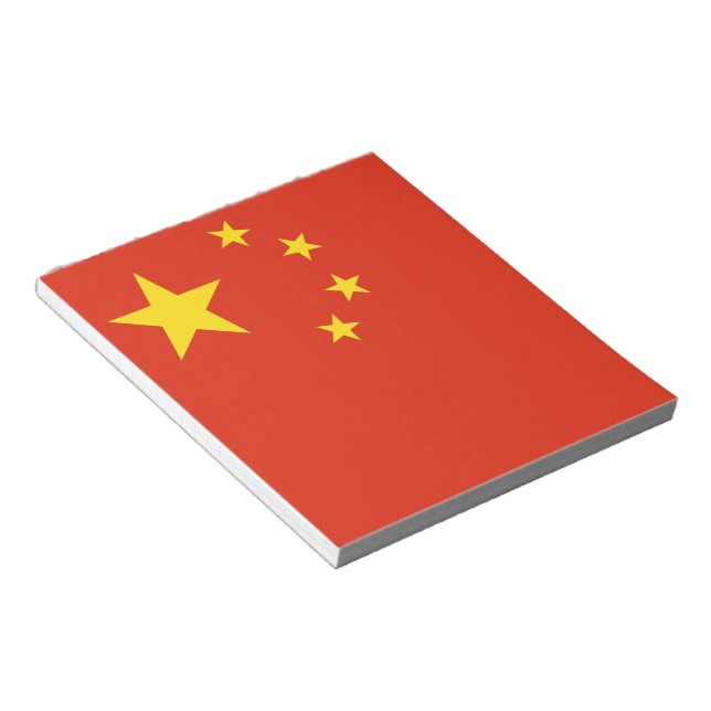 Bloc-note Chine - République populaire de Chine - 中 华 人 民 共  (Incliné)