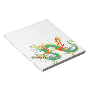Bloc-note Chinese Dragon Notepad
