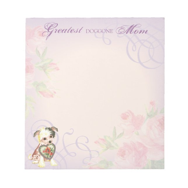 Bloc-note Chinois Crested Heart Maman (Devant)
