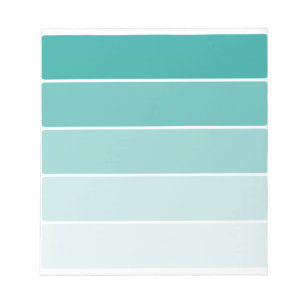 Bloc-note Chip bleu turquoise