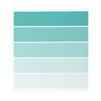 Bloc-note Chip bleu turquoise