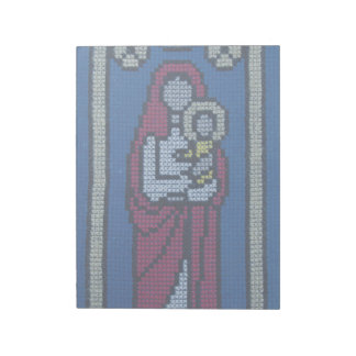 Bloc-note Christian embroidery