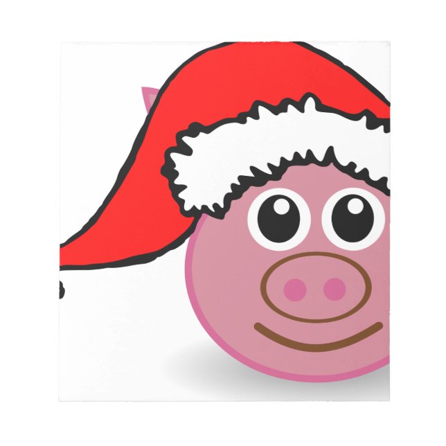 Bloc-note christmas pig (Devant)