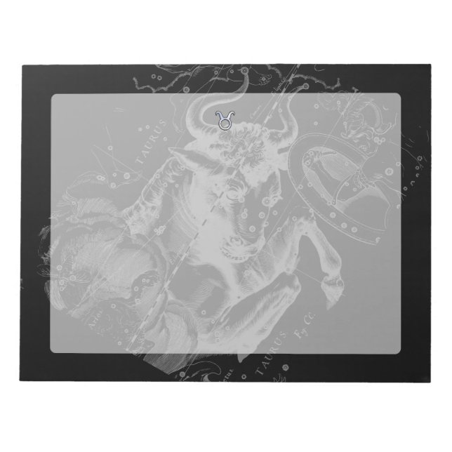 Bloc-note Chrome comme Taurus Connexion Hevelius (Devant)