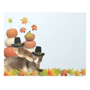 Bloc-note Chute / Thanksgiving Chat Note Pad