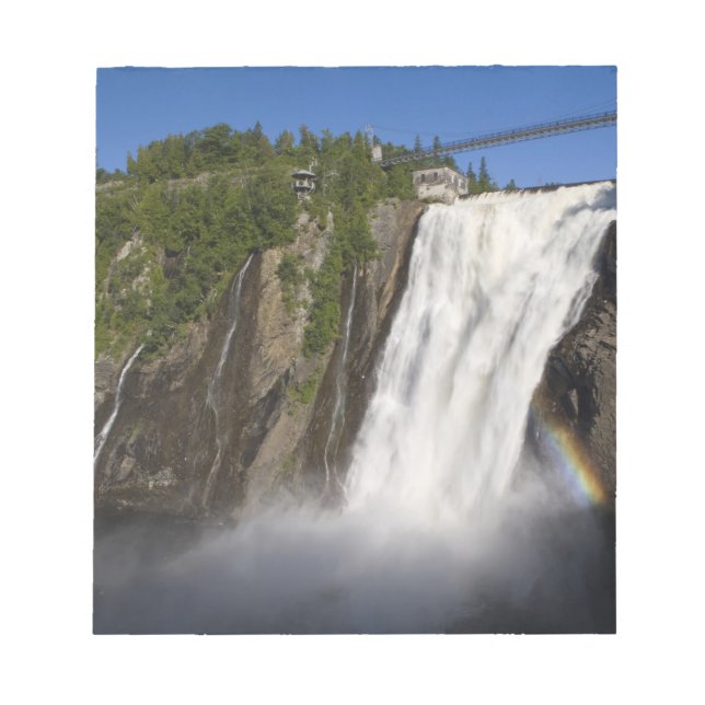 Bloc-note Chutes Montmorency près de Québec. (Devant)
