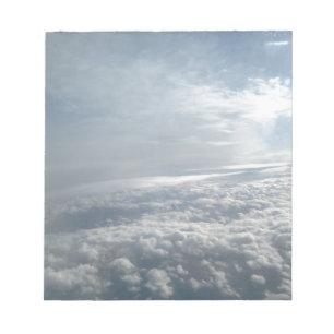 Bloc-note Ciel, Vue Avion, Beaux Nuages