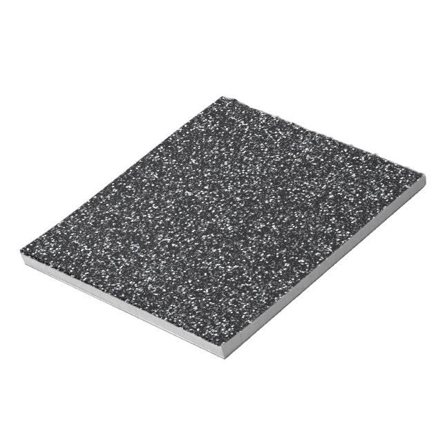 Bloc-note Cinder Black Glitter (Tourné)