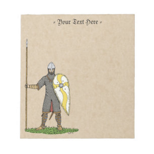 Bloc-note Cirque médiévale Norman Knight 1066