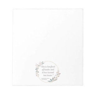 Bloc-note Citation de Little Women II - Style mignon