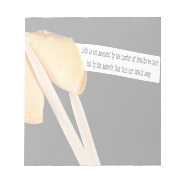 Bloc-note Citation Fortune Cookie Life (Devant)