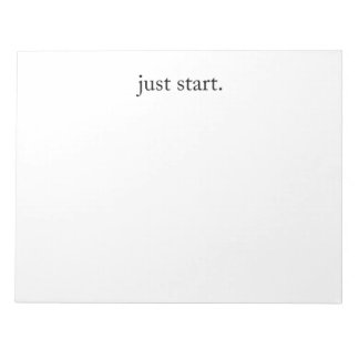 Bloc-note Citation Inspirante Minimaliste