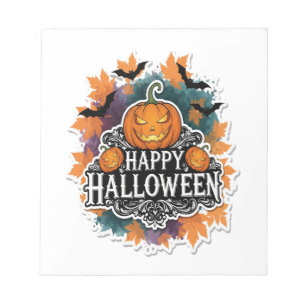 Bloc-note Citations drôles et effrayantes Halloween Joyeux