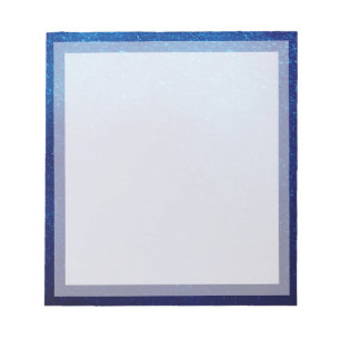 Bloc-note Classic Plain Blue Boarder Cadre photo