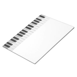 Bloc-note Clavier numérique pour piano