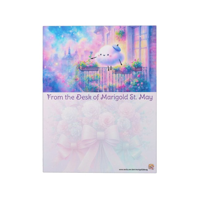 Bloc-note Cloud Notepad pour le jardinage urbain (Tourné)