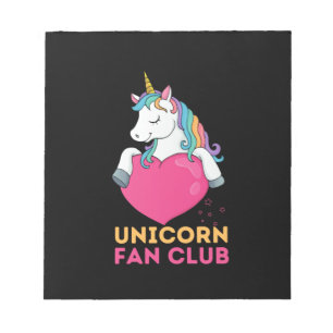 Bloc-note Club de fans de Unicorn