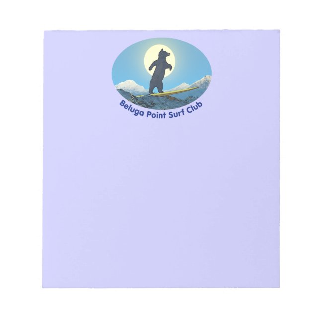 Bloc-note Club de Surf Beluga Point (Devant)
