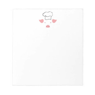 Bloc-note Cochon Chef