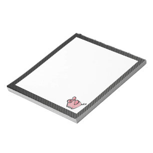 Bloc-note Cochon lisse