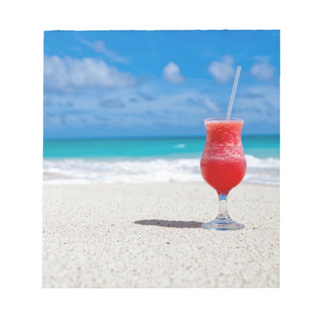 Bloc-note Cocktail en bord de mer (Devant)