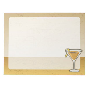 Bloc-note Cocktail Sidecar