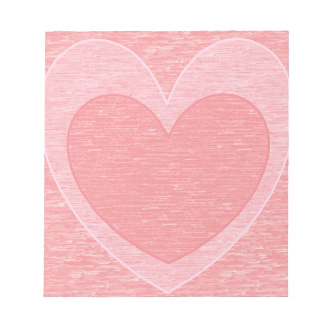 Bloc-note Coeur 1 (Devant)