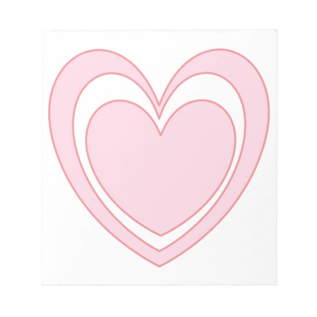 Bloc-note Coeur 2 (Devant)