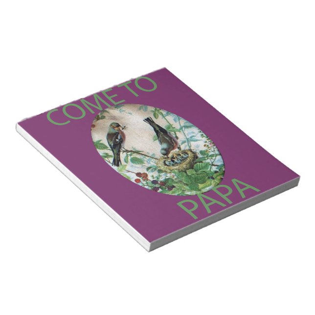 Bloc-note Coeurs affamés : Papa's got food ! (Incliné)