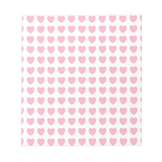 Bloc-note Coeurs Polka