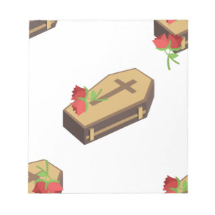 Bloc-note coffin emojis