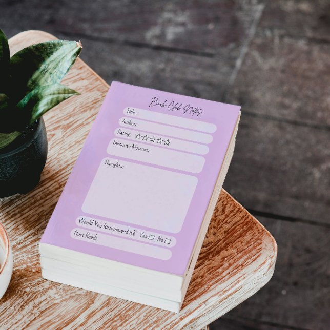 Bloc-note Compagnon de Club de Lecture (Créateur téléchargé)