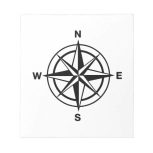 Bloc-note Compas nautique