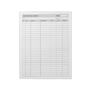 Bloc-note Comptabilisation - Comptabilité des dépenses