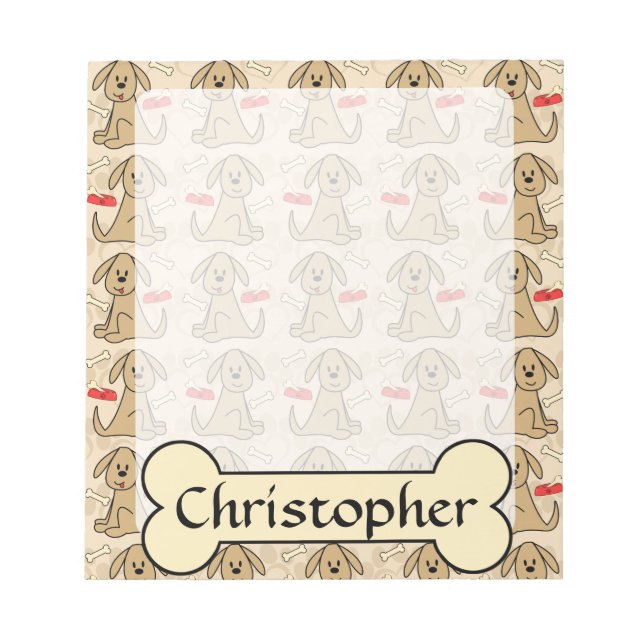 Bloc-note Conception Brown Chien Chien Chien Chien Chien Per (Devant)