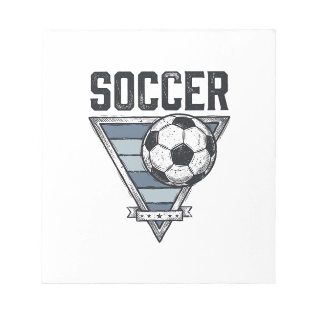 Bloc-note Conception de chemise de badge de triangle de ball (Devant)