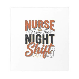 Bloc-note Conception de chemise de nuit vintage pour infirmi