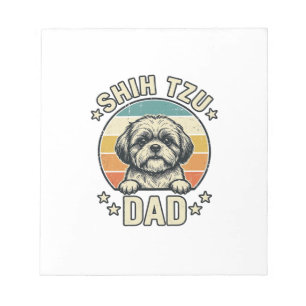Bloc-note Conception de chemise pour papa amateur de chien S